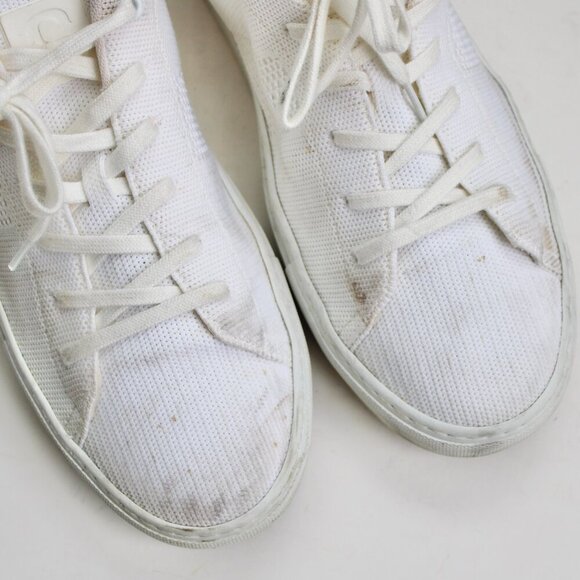 GREATS Men's The Royale Knit 2.0 Sneakers in Classics White & Navy Size 10.5 - Picture 5 of 7